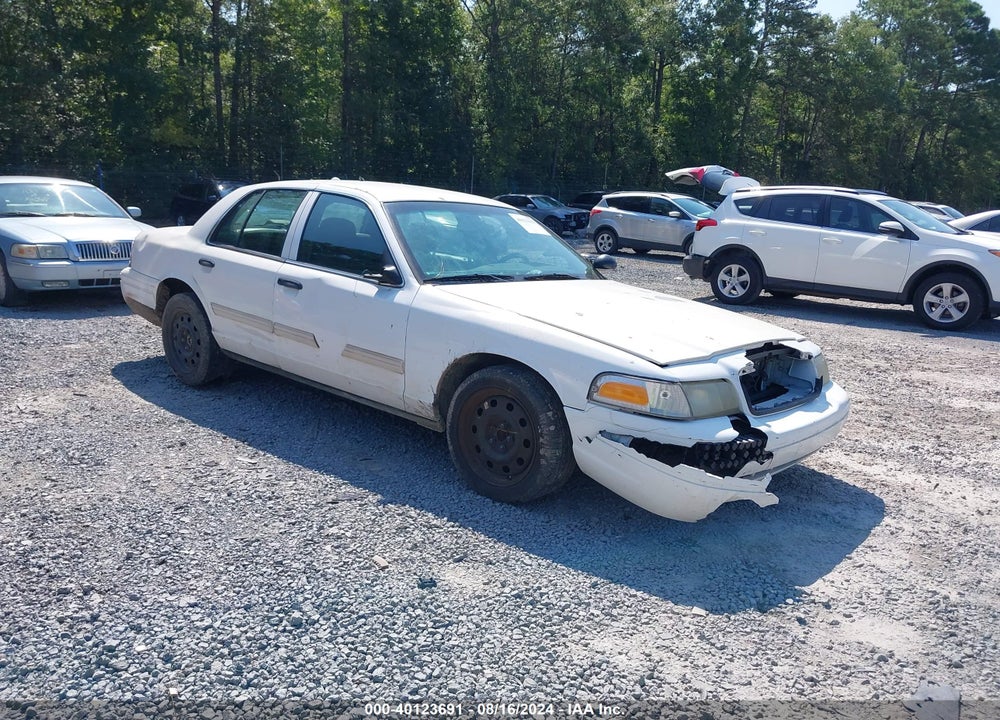 2009 FORD CROWN VICTORIA POLICE/POLICE INTERCEPTOR VIN: 2FAHP71V89X126287
