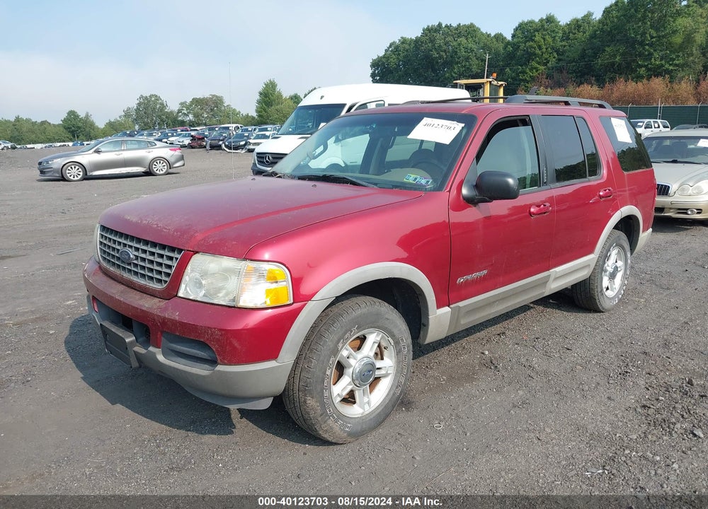 2002 FORD EXPLORER XLT VIN: 1FMZU73E22UB62201