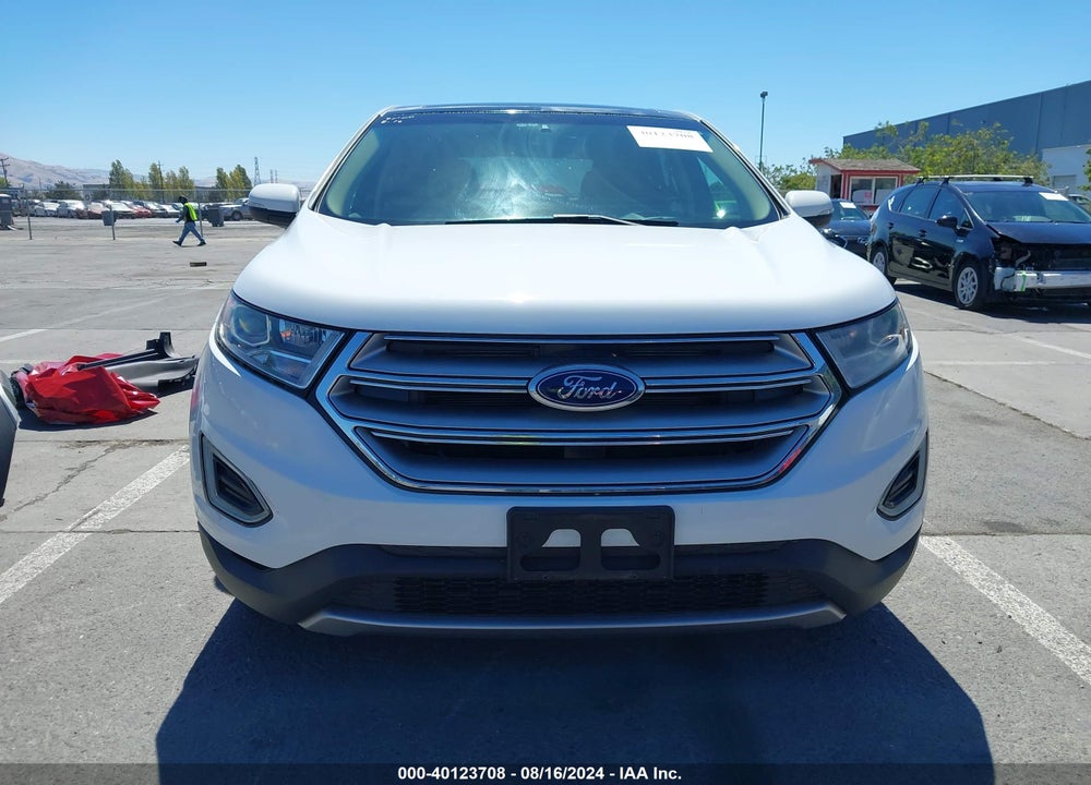 2015 FORD EDGE SEL VIN: 2FMTK3J98FBB34280