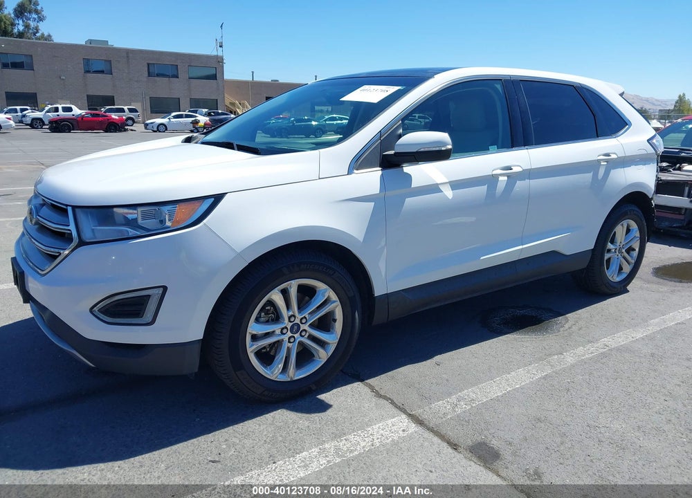 2015 FORD EDGE SEL VIN: 2FMTK3J98FBB34280