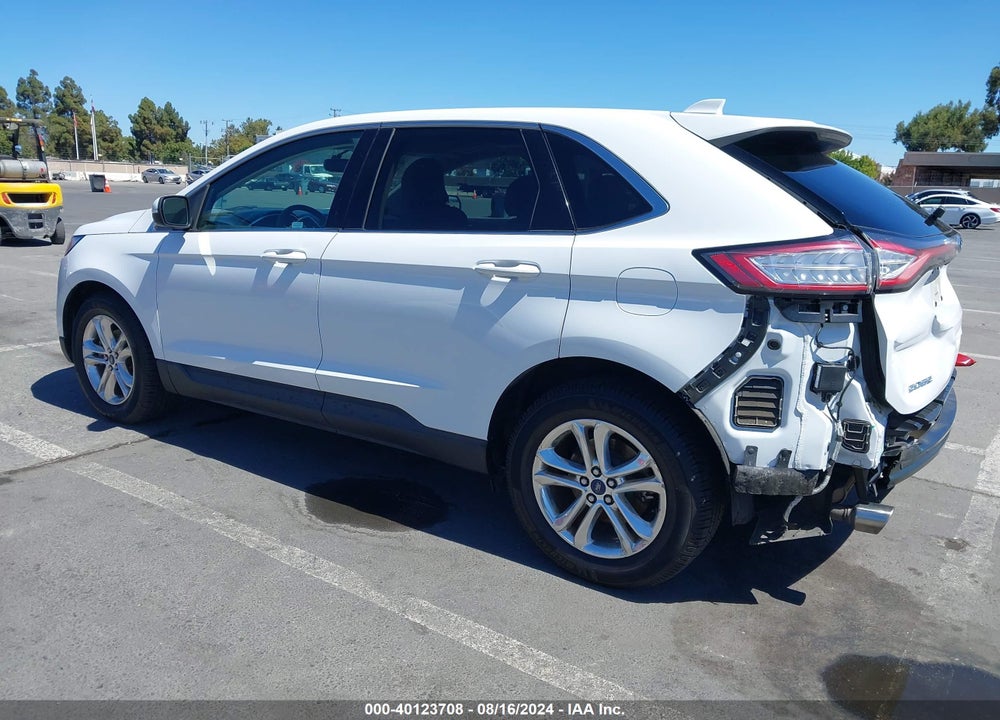 2015 FORD EDGE SEL VIN: 2FMTK3J98FBB34280
