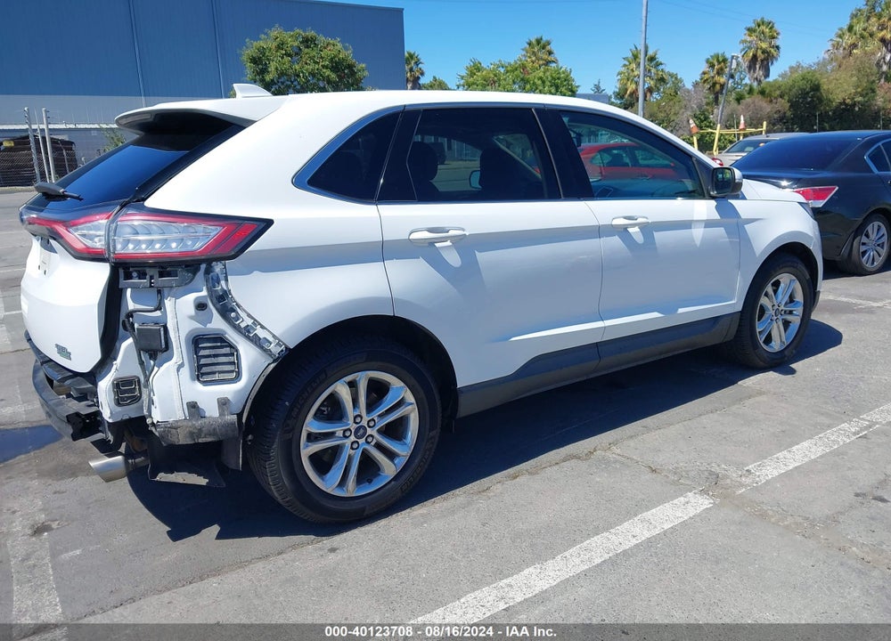 2015 FORD EDGE SEL VIN: 2FMTK3J98FBB34280