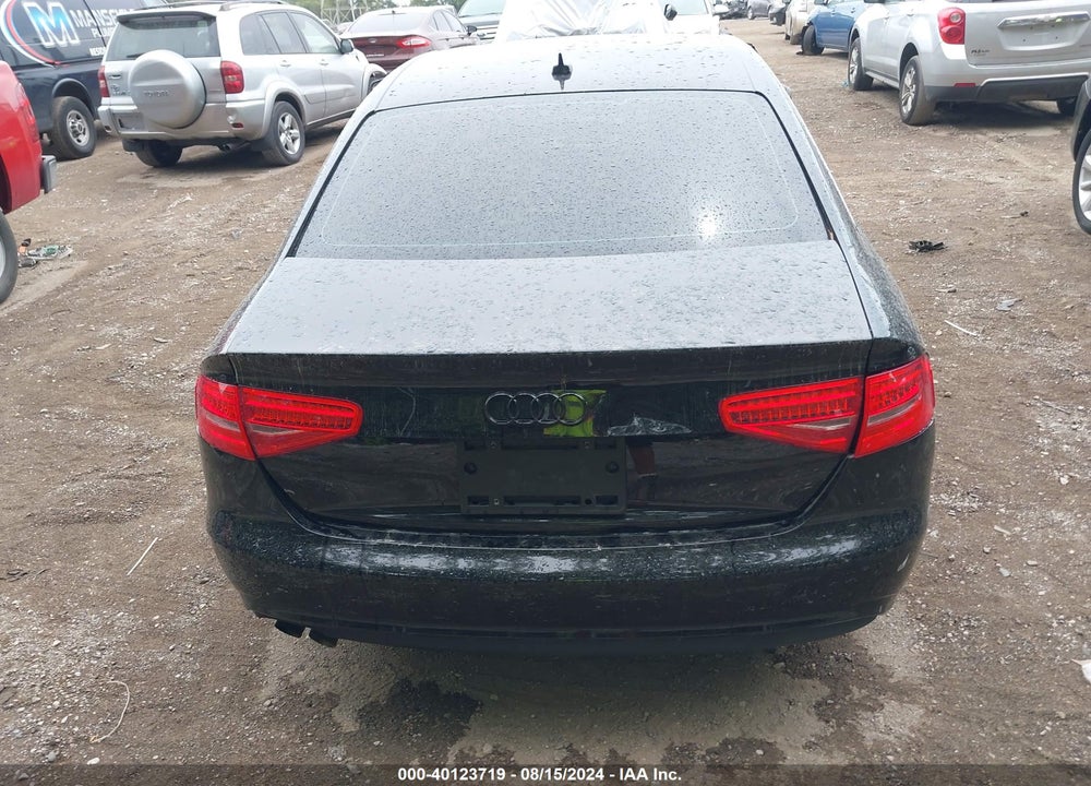 2013 AUDI A4 2.0T PREMIUM VIN: WAUBFAFL7DN039026