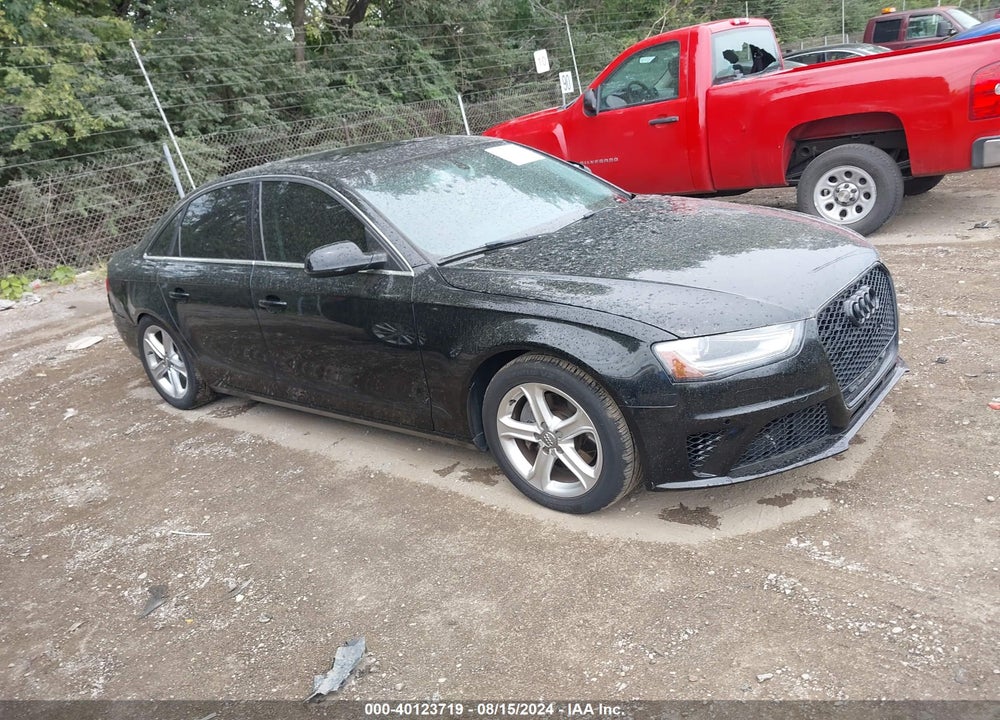 2013 AUDI A4 2.0T PREMIUM VIN: WAUBFAFL7DN039026