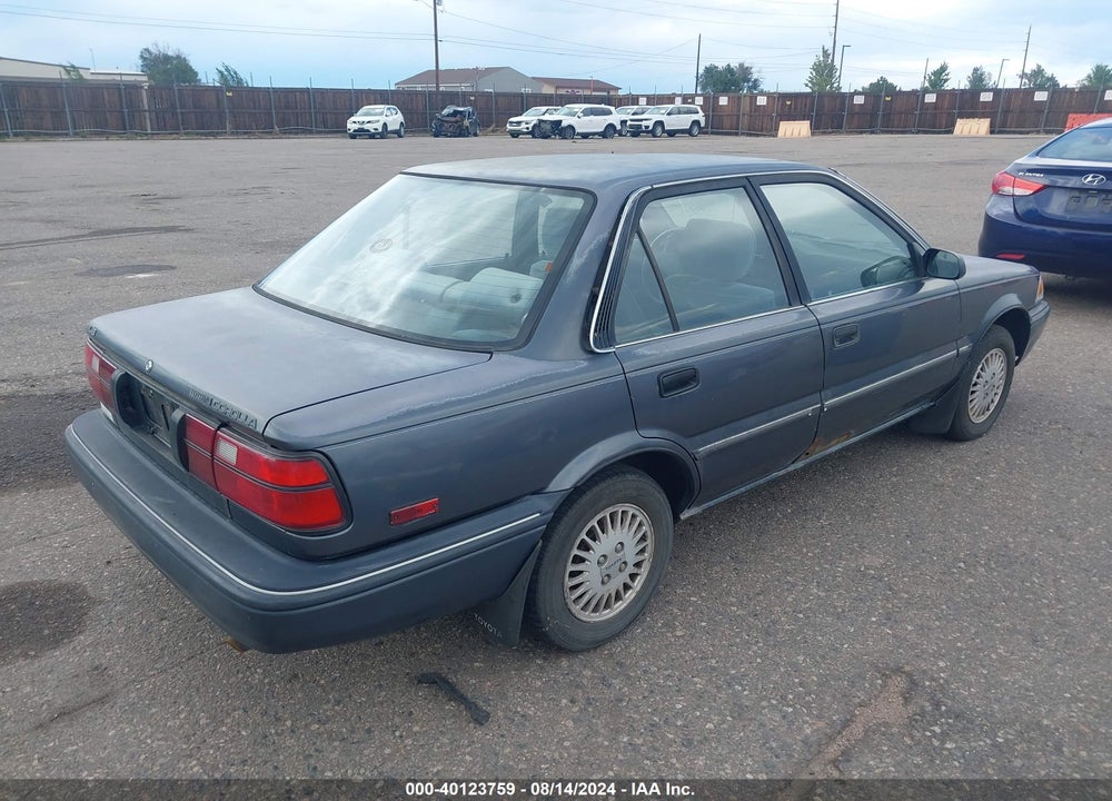 1991 TOYOTA COROLLA LE/DLX VIN: 1NXAE97A3MZ229985