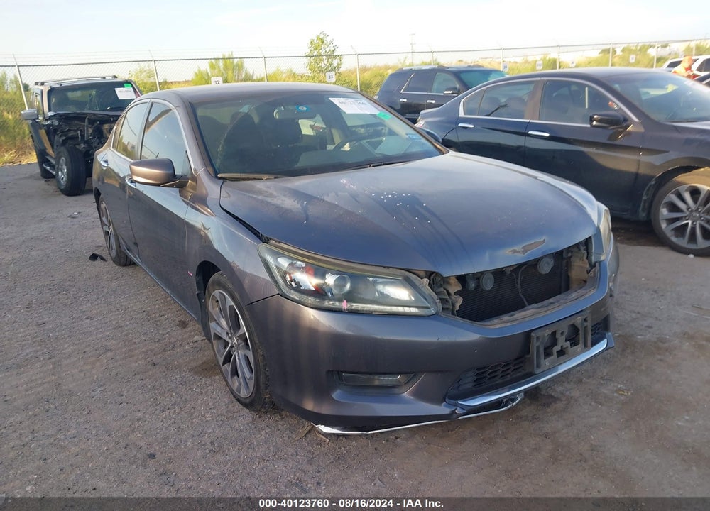 2015 HONDA ACCORD SPORT VIN: 1HGCR2F53FA118260