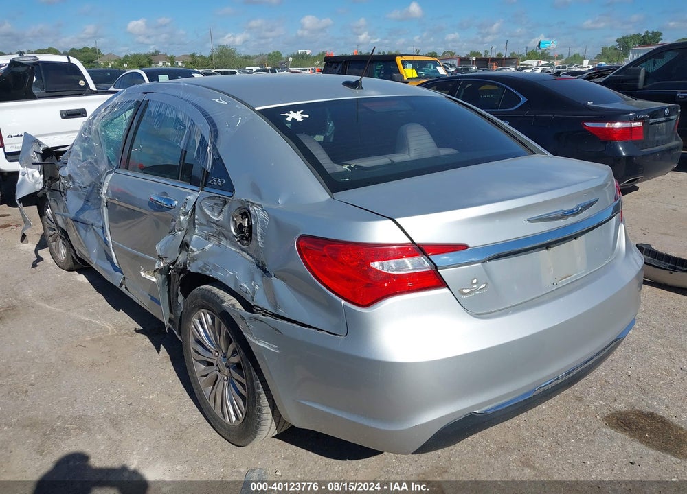 2012 CHRYSLER 200 LIMITED VIN: 1C3CCBCB0CN207738