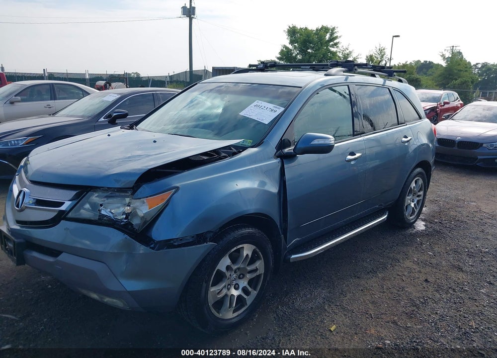 2008 ACURA MDX VIN: 2HNYD28288H518321