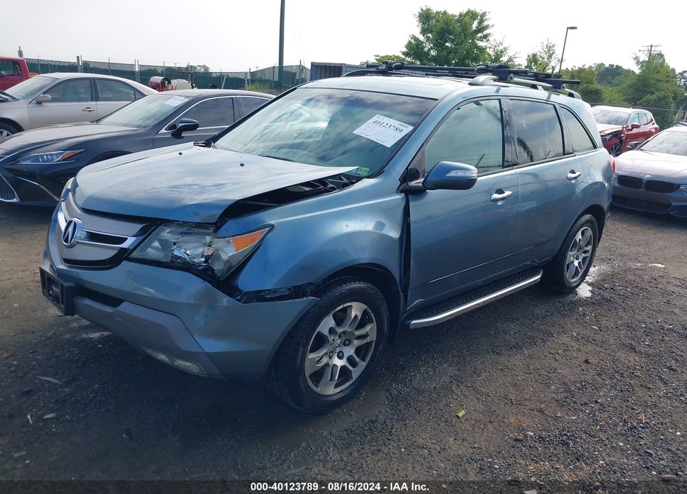 2008 ACURA MDX VIN: 2HNYD28288H518321