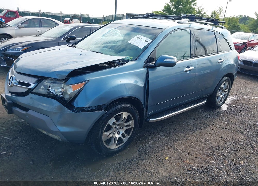 2008 ACURA MDX VIN: 2HNYD28288H518321