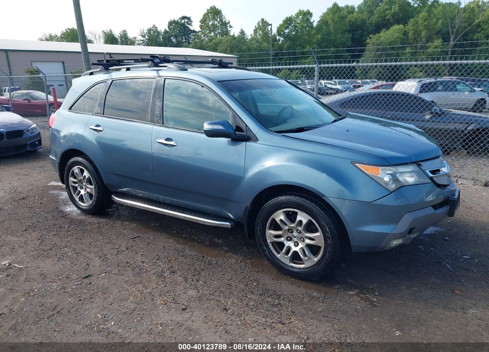 2008 ACURA MDX VIN: 2HNYD28288H518321