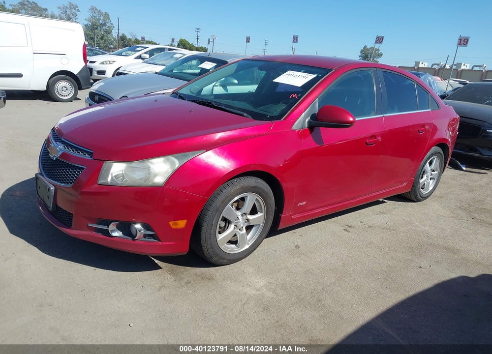 2013 CHEVROLET CRUZE 1LT AUTO VIN: 1G1PC5SB2D7117960