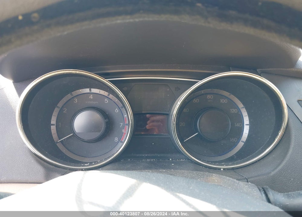 2011 HYUNDAI SONATA GLS VIN: 5NPEB4AC0BH151037
