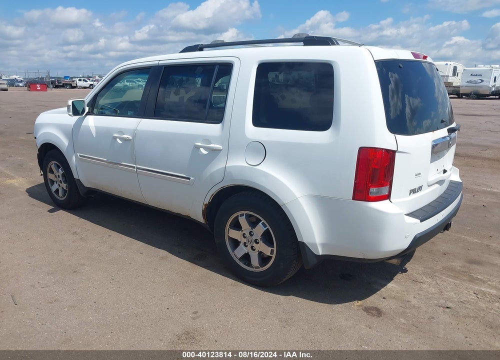 2010 HONDA PILOT TOURING VIN: 5FNYF4H90AB008727