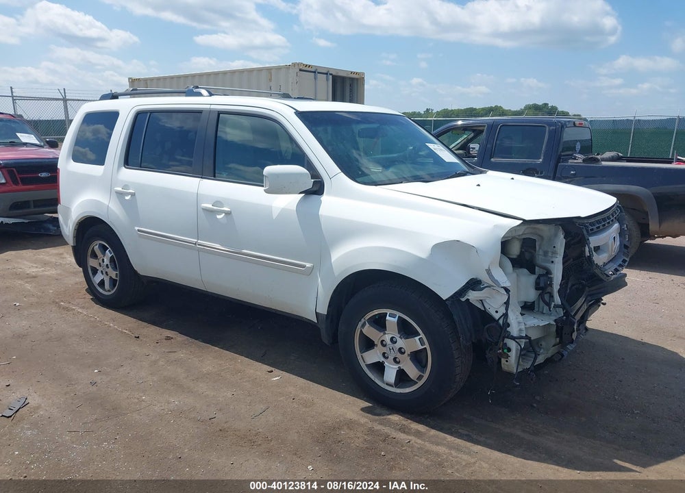 2010 HONDA PILOT TOURING VIN: 5FNYF4H90AB008727