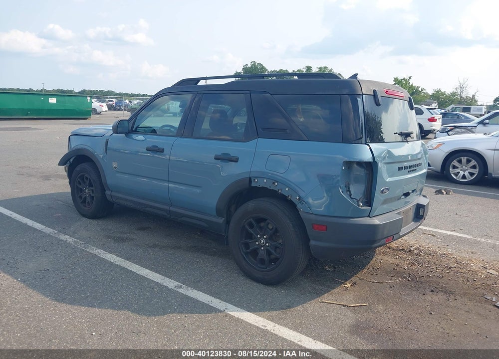 2021 FORD BRONCO SPORT BIG BEND VIN: 3FMCR9B67MRA75000