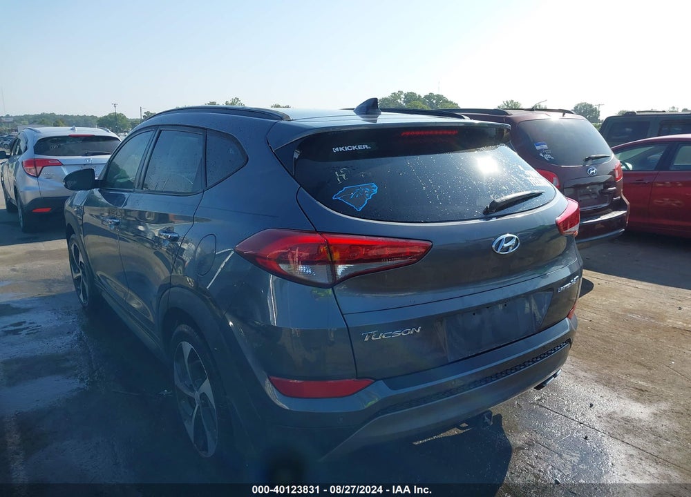 2016 HYUNDAI TUCSON LIMITED VIN: KM8J33A29GU148174