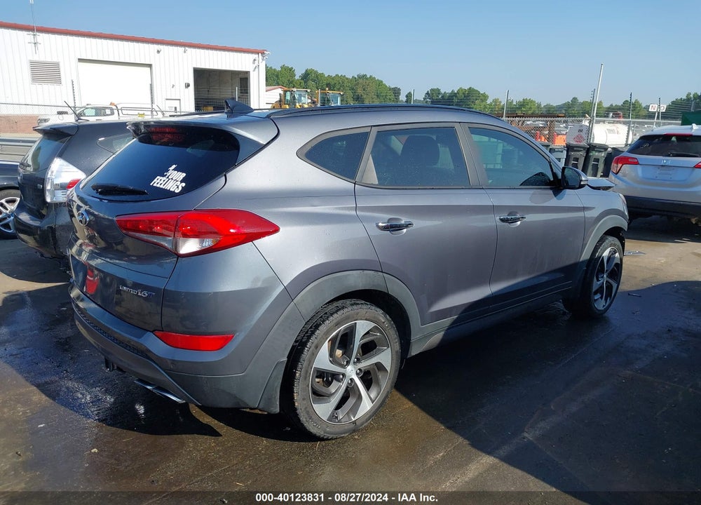 2016 HYUNDAI TUCSON LIMITED VIN: KM8J33A29GU148174