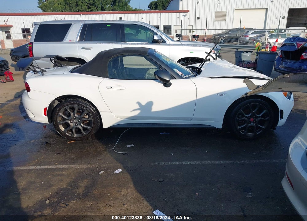 2017 FIAT 124 SPIDER ELABORAZIONE ABARTH VIN: JC1NFAEK8H0116835