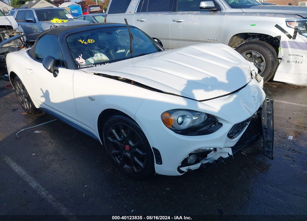2017 FIAT 124 SPIDER ELABORAZIONE ABARTH VIN: JC1NFAEK8H0116835