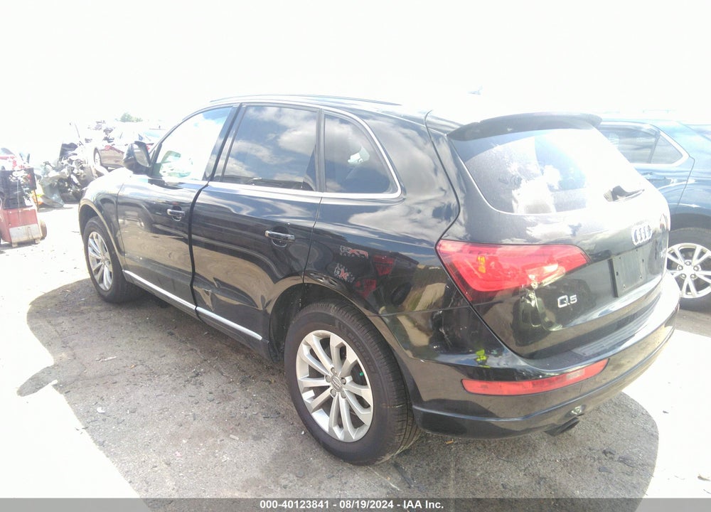 2013 AUDI Q5 2.0T PREMIUM VIN: WA1LFAFPXDA098633