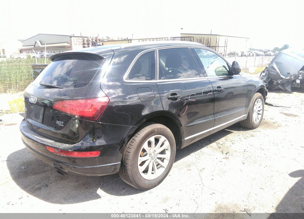 2013 AUDI Q5 2.0T PREMIUM VIN: WA1LFAFPXDA098633