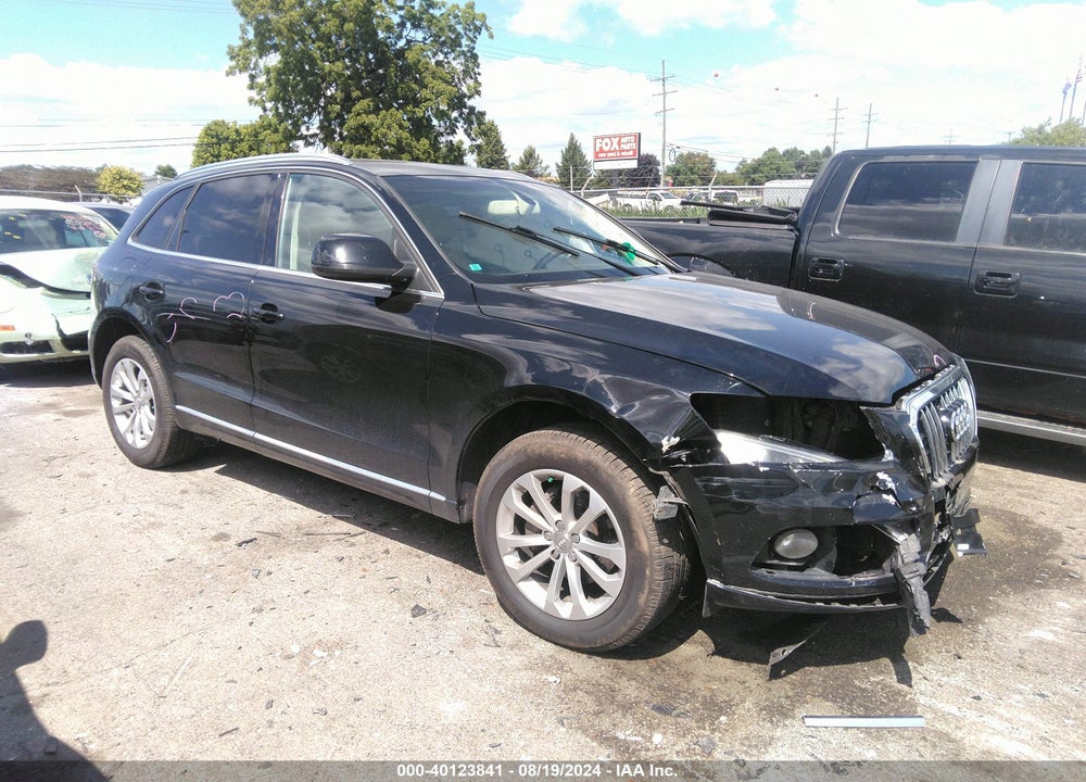 2013 AUDI Q5 2.0T PREMIUM VIN: WA1LFAFPXDA098633