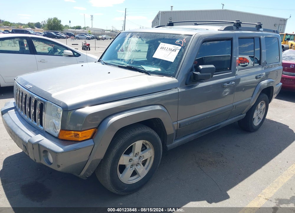 2007 JEEP COMMANDER SPORT VIN: 1J8HH48K57C574202