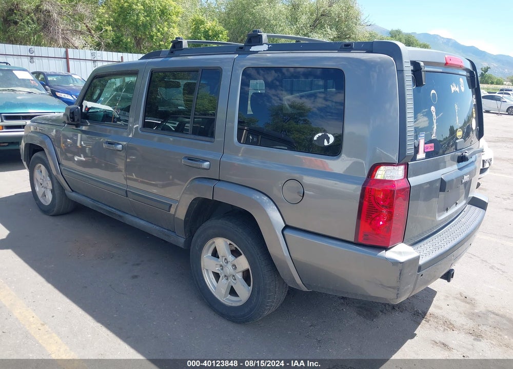 2007 JEEP COMMANDER SPORT VIN: 1J8HH48K57C574202