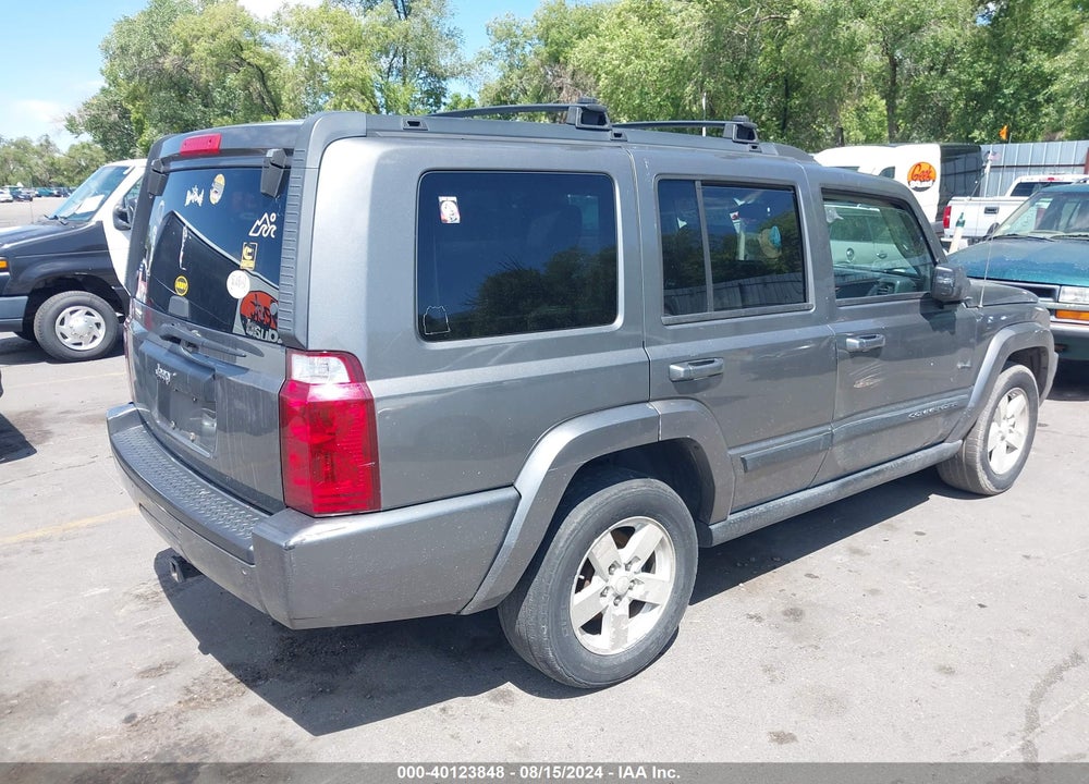 2007 JEEP COMMANDER SPORT VIN: 1J8HH48K57C574202