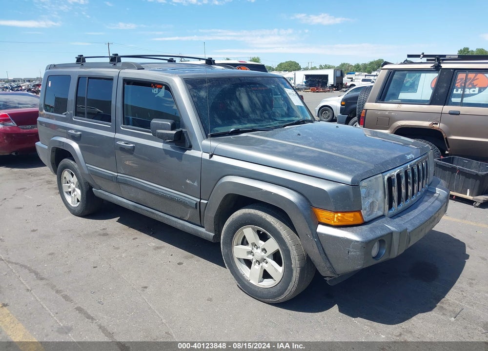 2007 JEEP COMMANDER SPORT VIN: 1J8HH48K57C574202