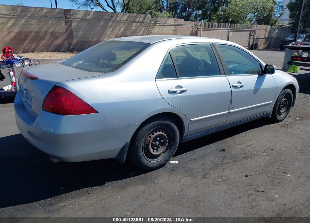 2007 HONDA ACCORD 2.4 LX VIN: 1HGCM56437A066332