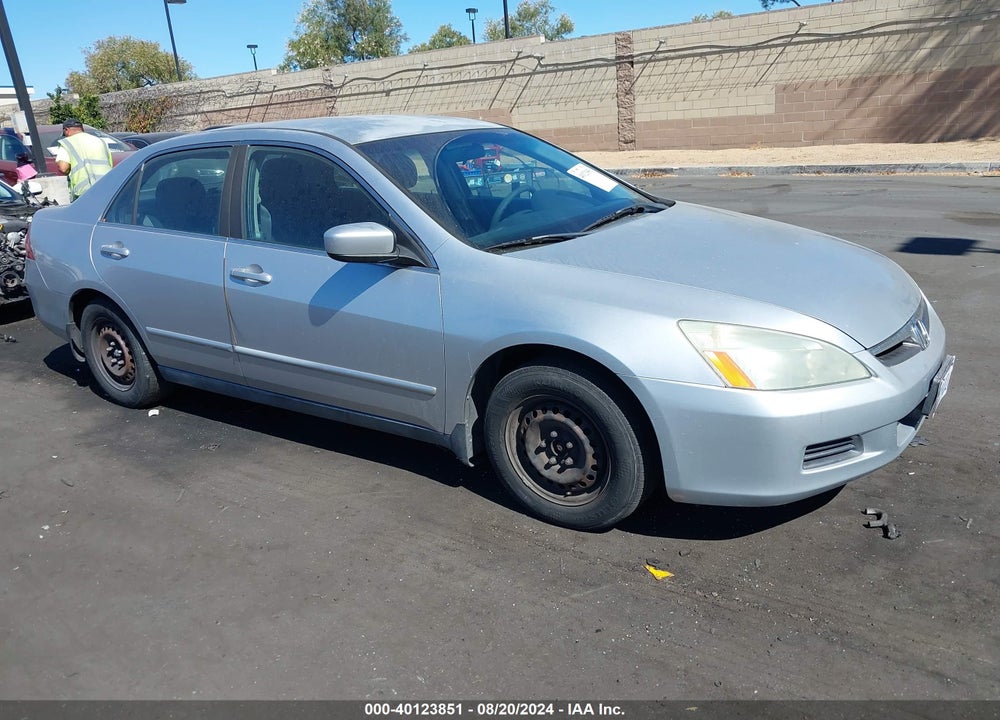 2007 HONDA ACCORD 2.4 LX VIN: 1HGCM56437A066332
