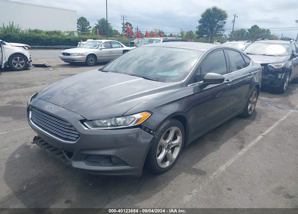 2016 FORD FUSION S VIN: 3FA6P0G75GR237513