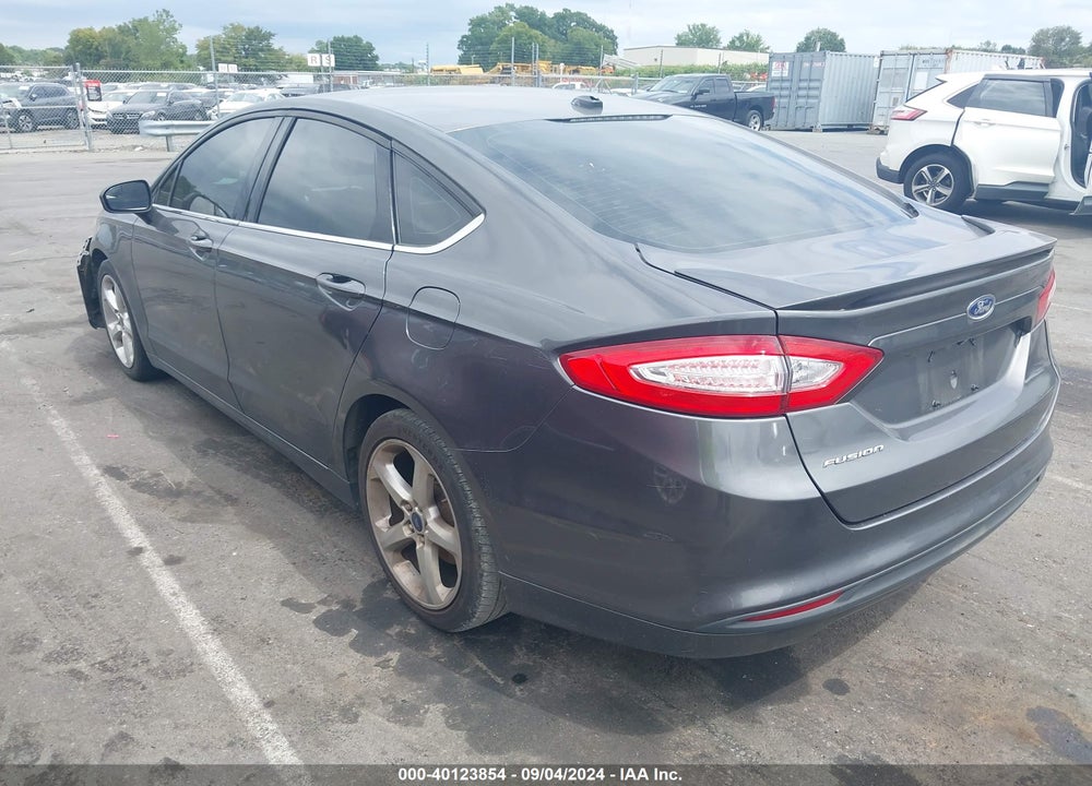 2016 FORD FUSION S VIN: 3FA6P0G75GR237513