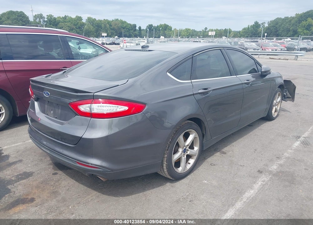 2016 FORD FUSION S VIN: 3FA6P0G75GR237513