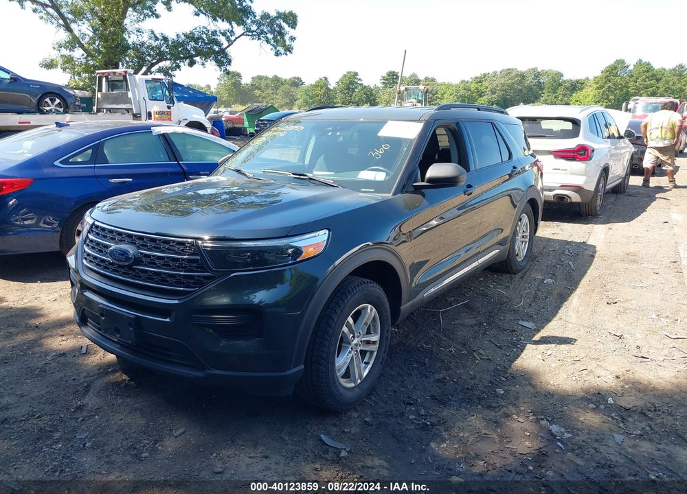 2022 FORD EXPLORER XLT VIN: 1FMSK8DH1NGC37771