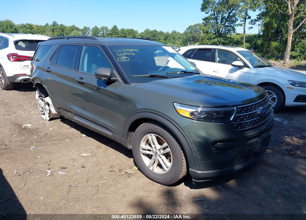 2022 FORD EXPLORER XLT VIN: 1FMSK8DH1NGC37771