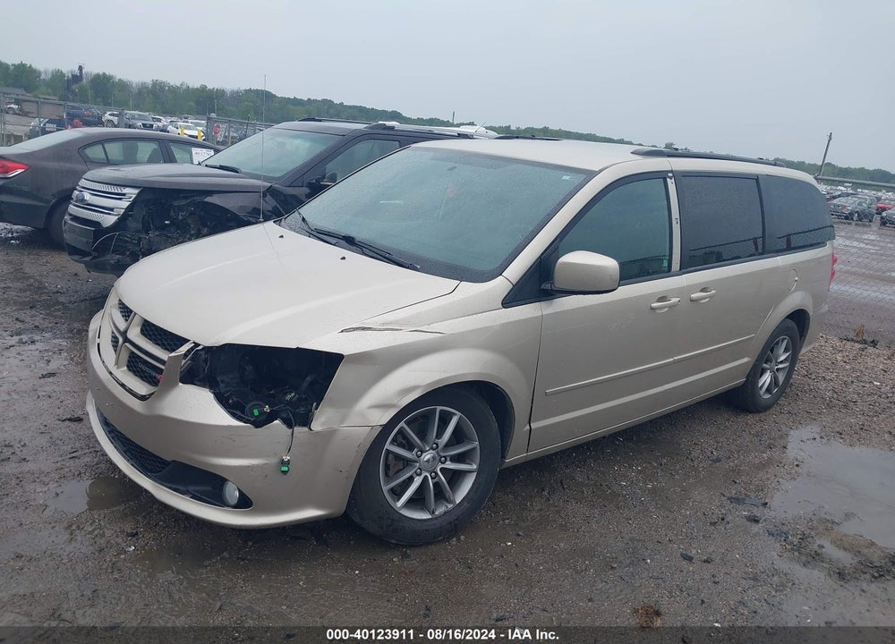 2014 GRAND DODGE  CARAVAN R/T VIN: 2C4RDGEG6ER407571