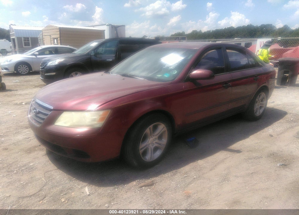 2009 HYUNDAI SONATA GLS VIN: 5NPET46C49H404991