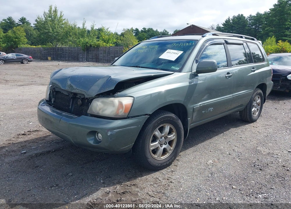 2007 TOYOTA HIGHLANDER V6 VIN: JTEEP21A470219571