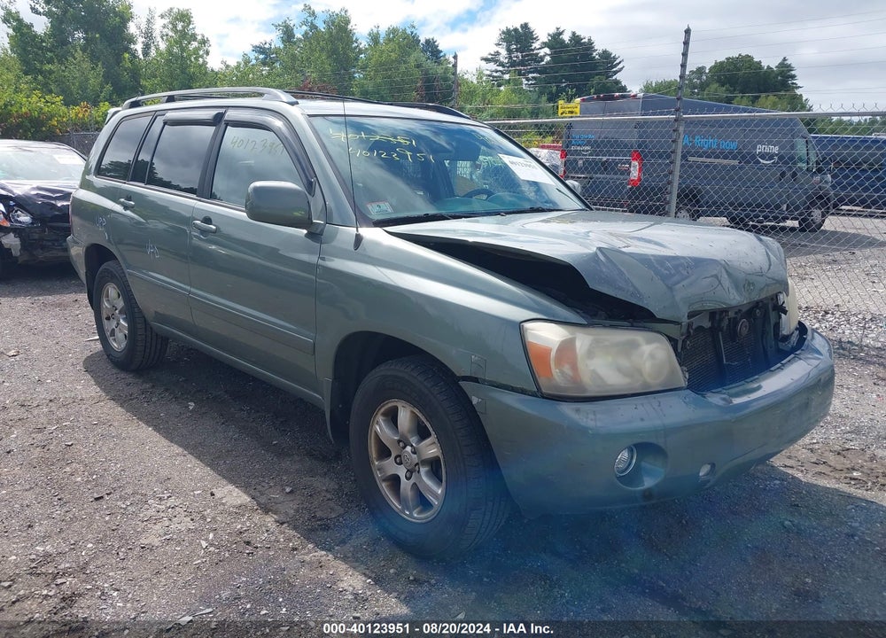 2007 TOYOTA HIGHLANDER V6 VIN: JTEEP21A470219571