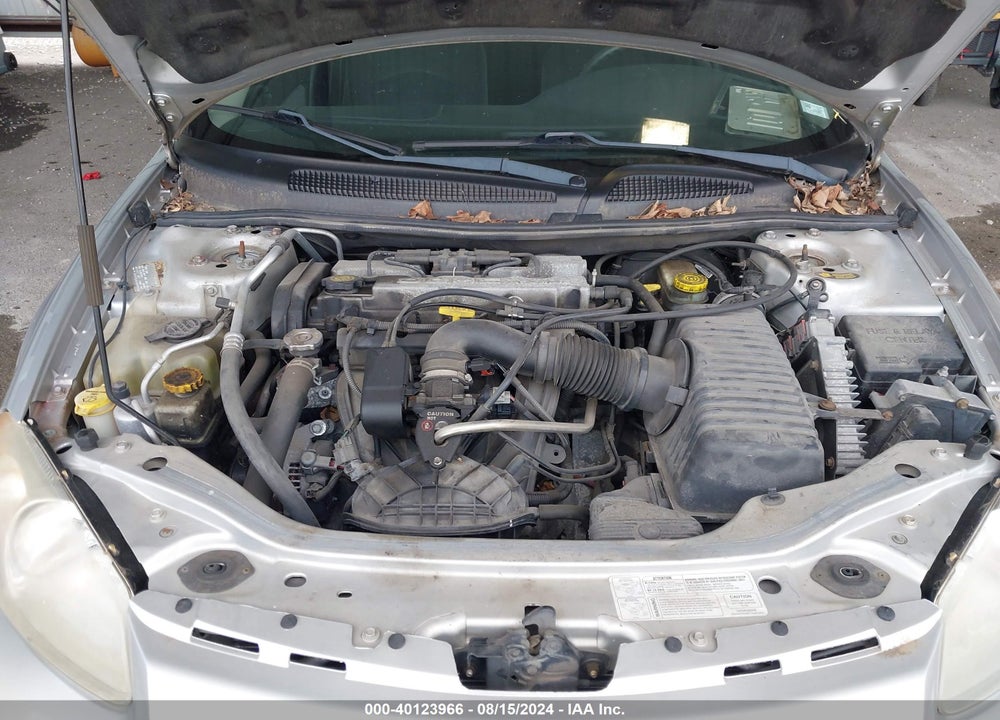 2002 CHRYSLER SEBRING LX/LX PLUS VIN: 1C3EL46X62N286858
