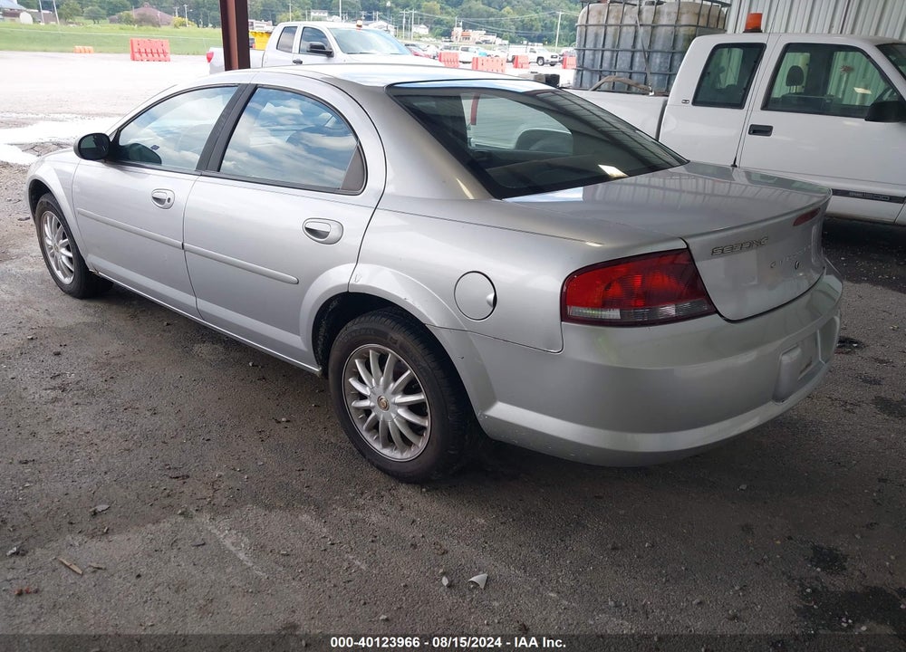 2002 CHRYSLER SEBRING LX/LX PLUS VIN: 1C3EL46X62N286858