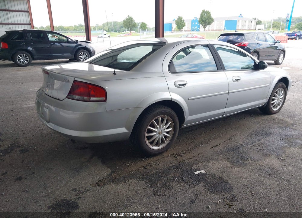 2002 CHRYSLER SEBRING LX/LX PLUS VIN: 1C3EL46X62N286858