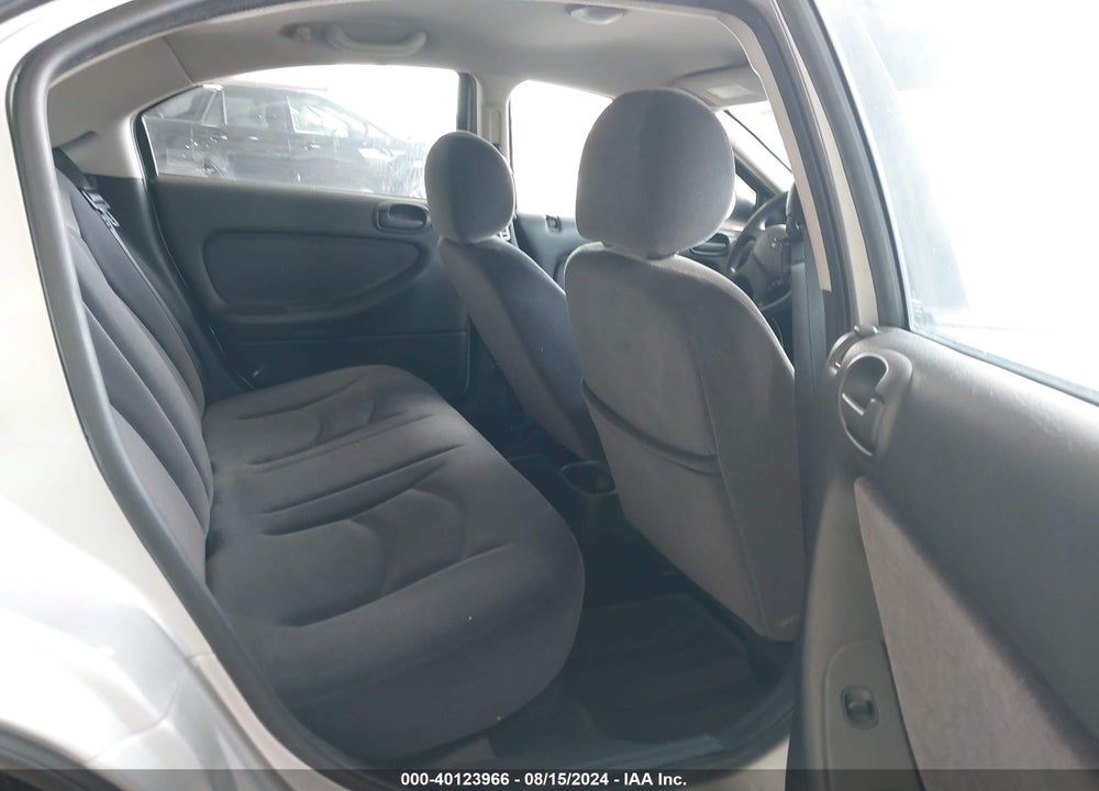 2002 CHRYSLER SEBRING LX/LX PLUS VIN: 1C3EL46X62N286858