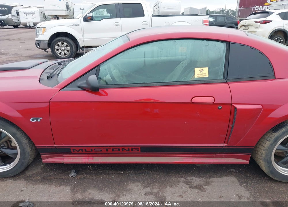 2003 FORD MUSTANG GT VIN: 1FAFP42X23F369750
