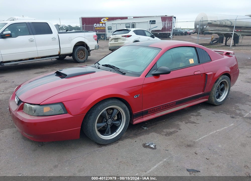 2003 FORD MUSTANG GT VIN: 1FAFP42X23F369750