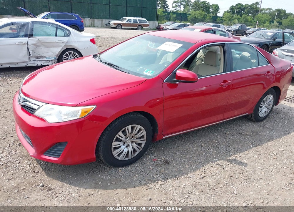 2012 TOYOTA CAMRY LE VIN: 4T1BF1FK8CU546592