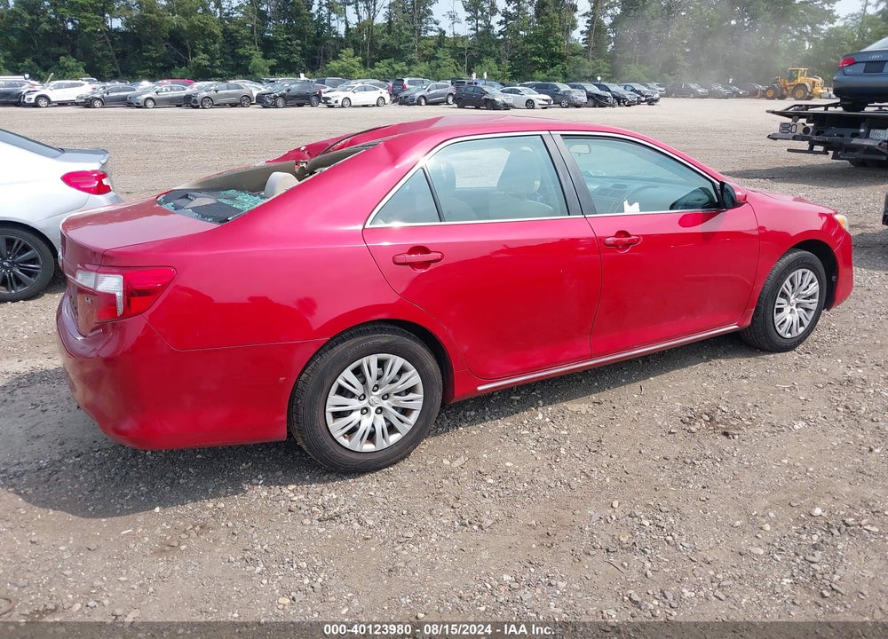 2012 TOYOTA CAMRY LE VIN: 4T1BF1FK8CU546592